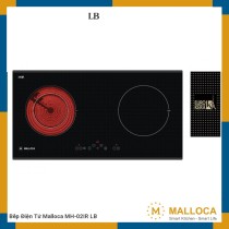 Malloca MH-02IR LB: Bếp Điện Từ, Kính Eurokera, Hẹn Giờ