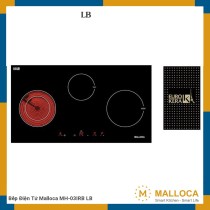 Bếp Điện Từ Malloca MH-03IRB LB: Hãng Malloca, Kính Eurokera, An Toàn