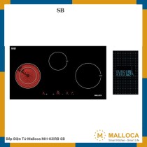 Mã MH-03IRB-SB Malloca, Kính Eurokera, 3 Vùng Nấu