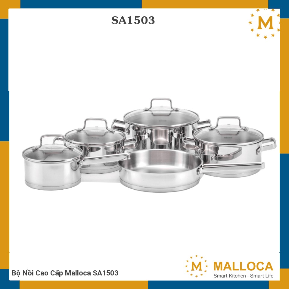 Bộ Nồi Cao Cấp Malloca SA1503