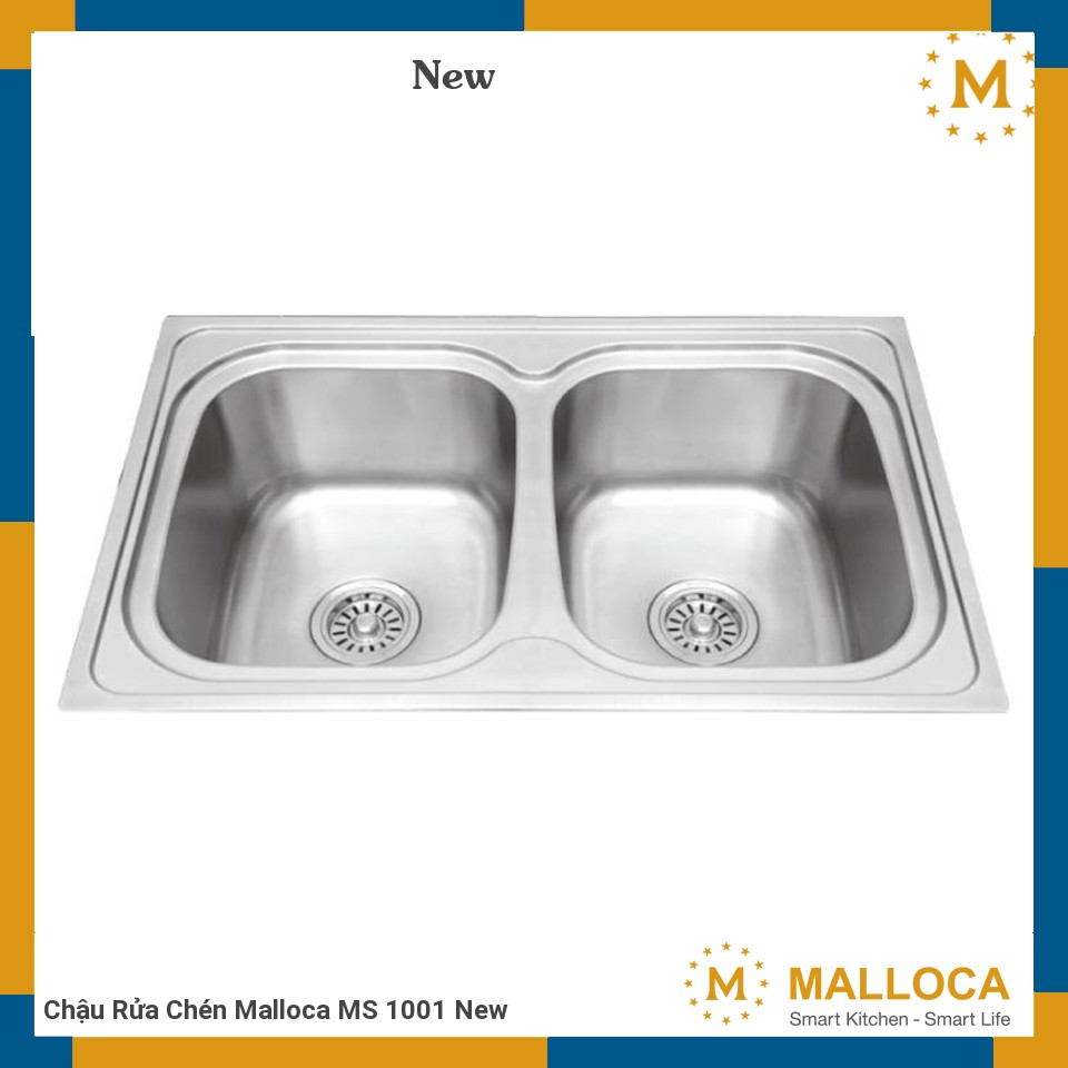 Chậu Rửa Chén Malloca MS 1001 New