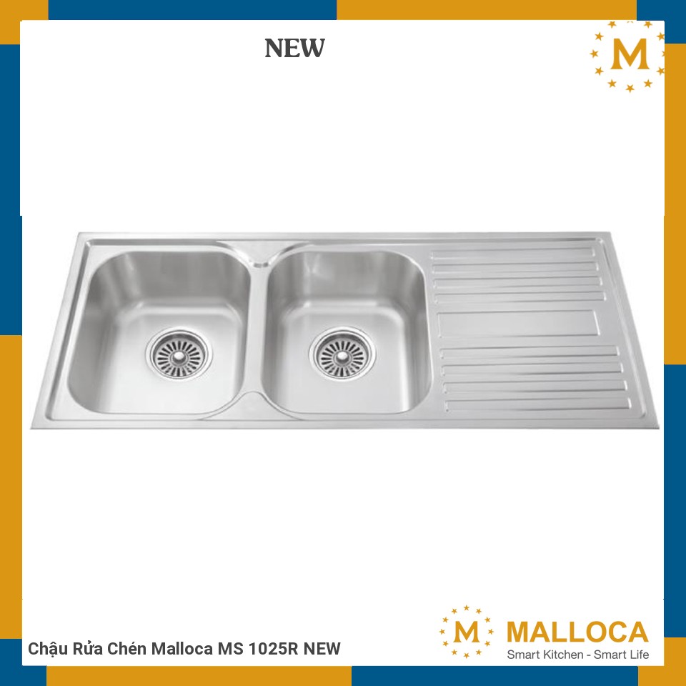 Chậu Rửa Chén Malloca MS 1025R NEW