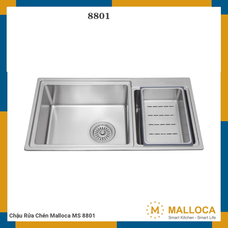 Chậu Rửa Chén Malloca MS 8801