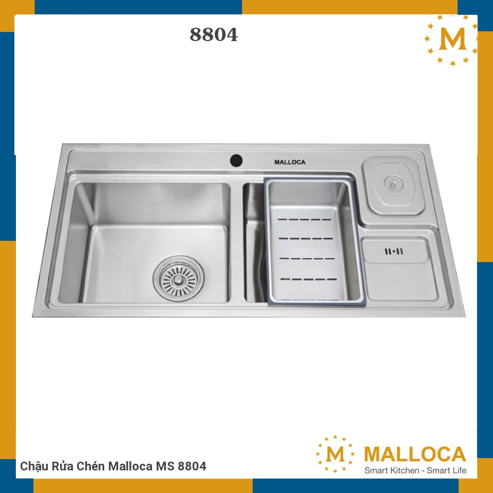 Chậu Rửa Chén Malloca MS 8804