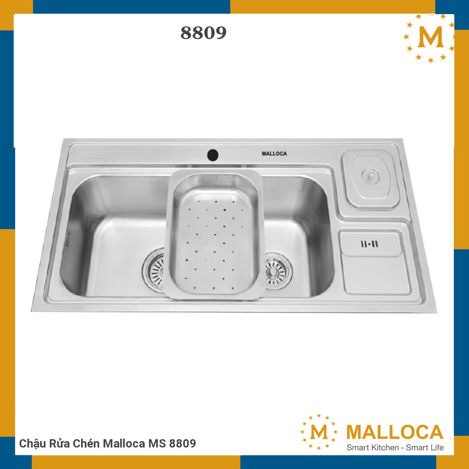 Chậu Rửa Chén Malloca MS 8809