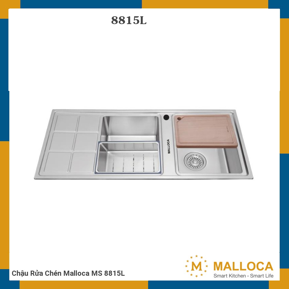 Chậu Rửa Chén Malloca MS 8815L