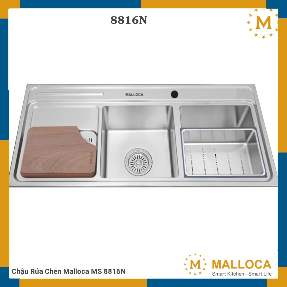 Chậu Rửa Chén Malloca MS 8816N