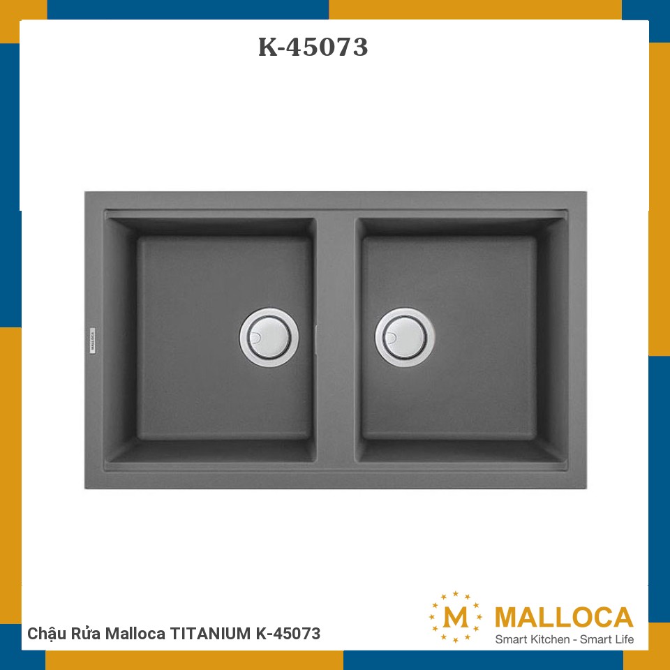 Chậu Rửa Malloca TITANIUM K-45073