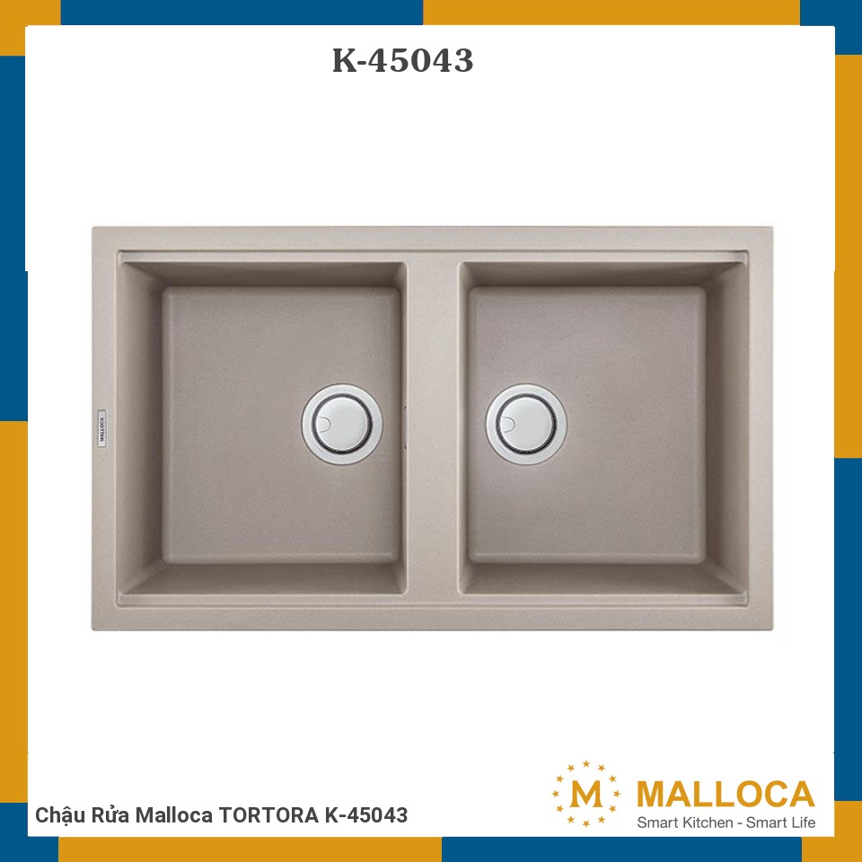 Chậu Rửa Malloca TORTORA K-45043