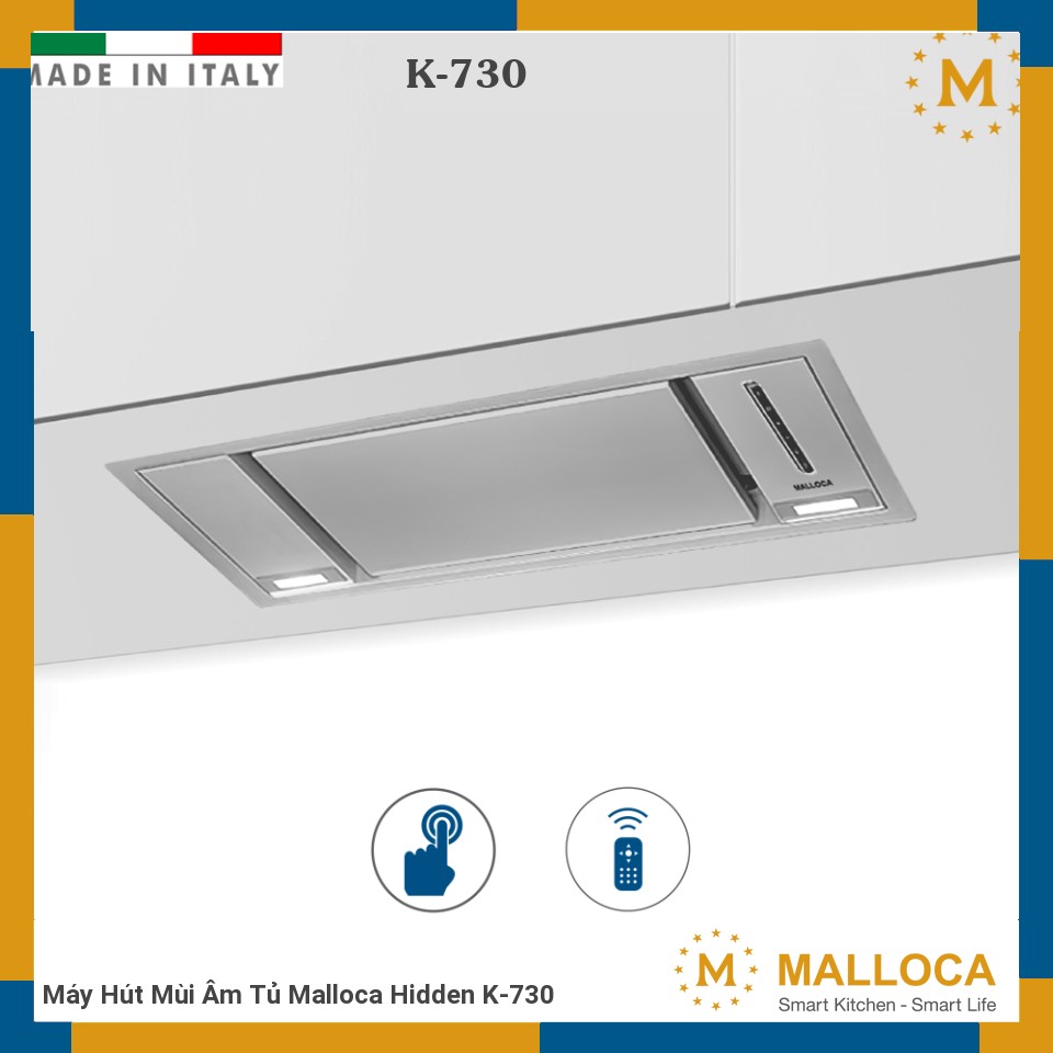 Máy Hút Mùi Âm Tủ Malloca Hidden K-730