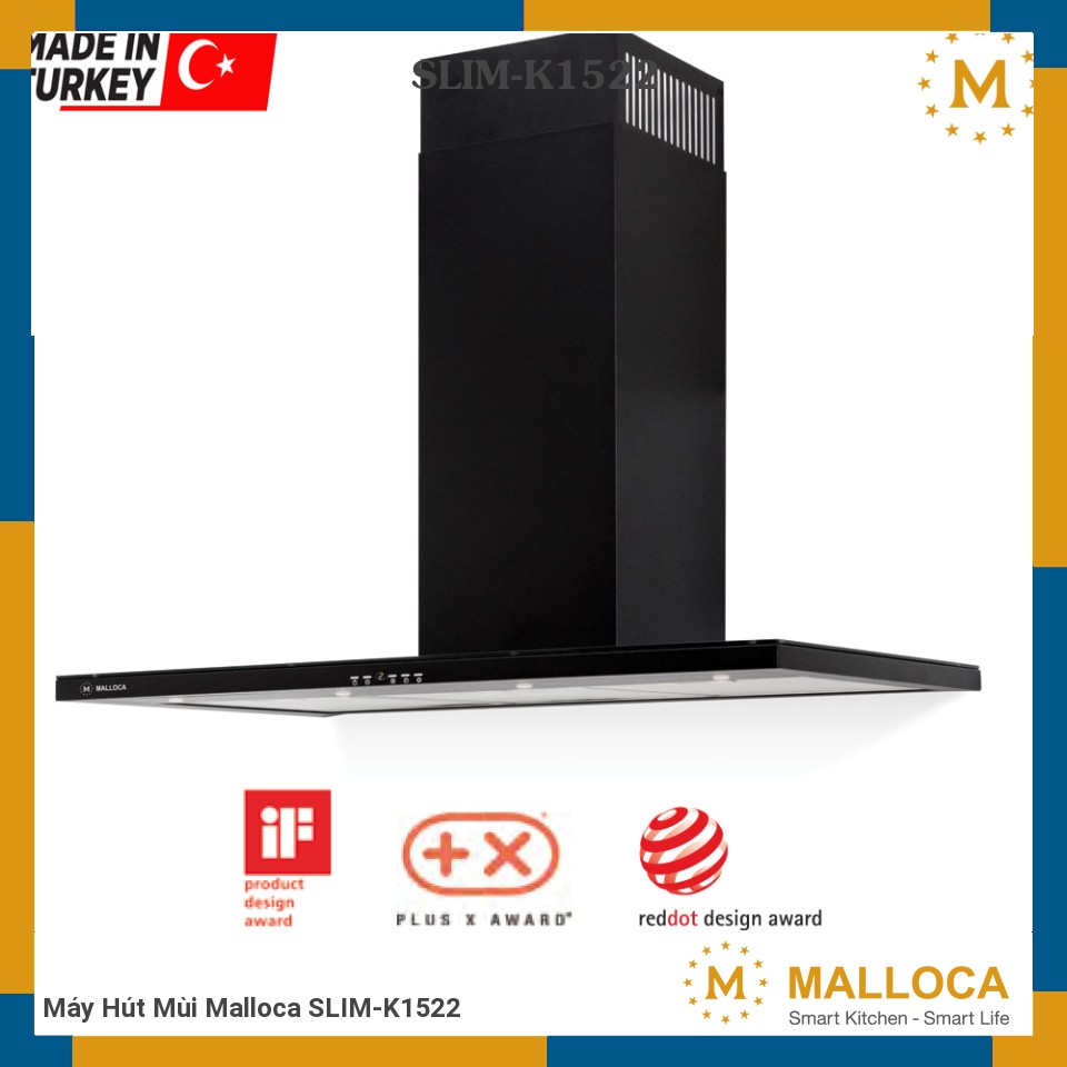 Máy Hút Mùi Malloca SLIM-K1522