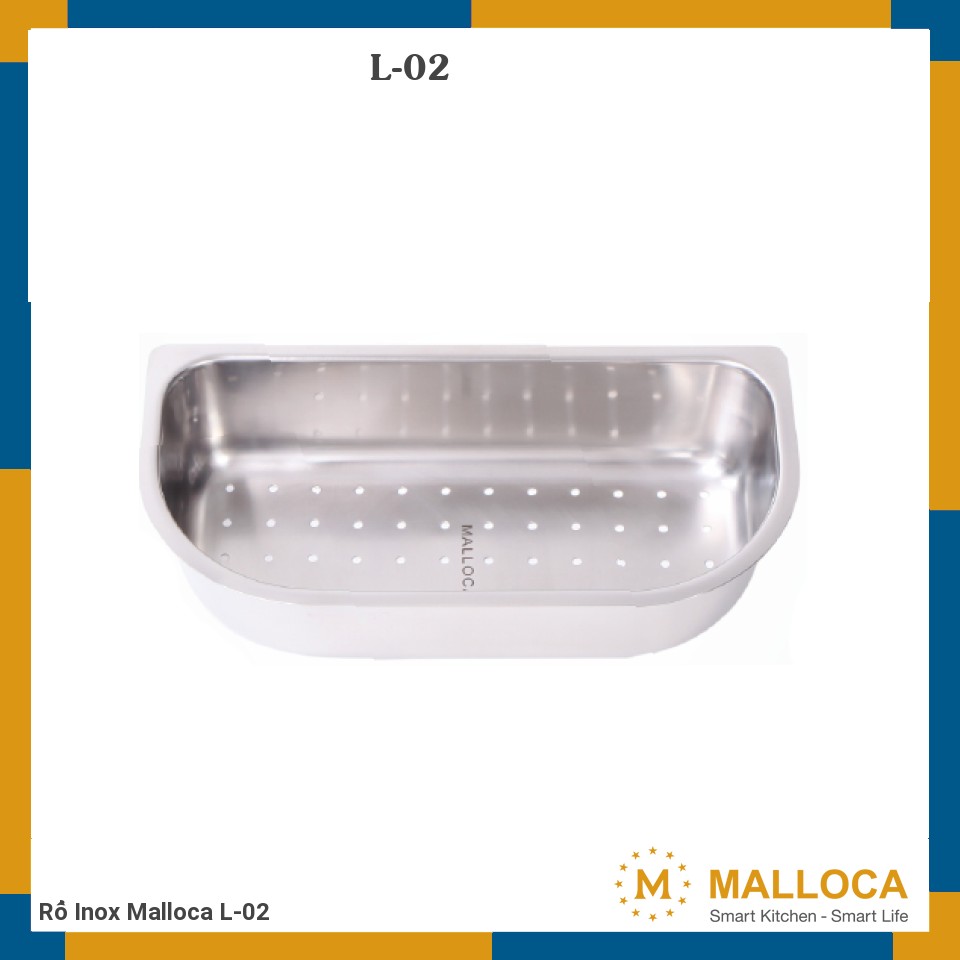 Rổ Inox Malloca L-02