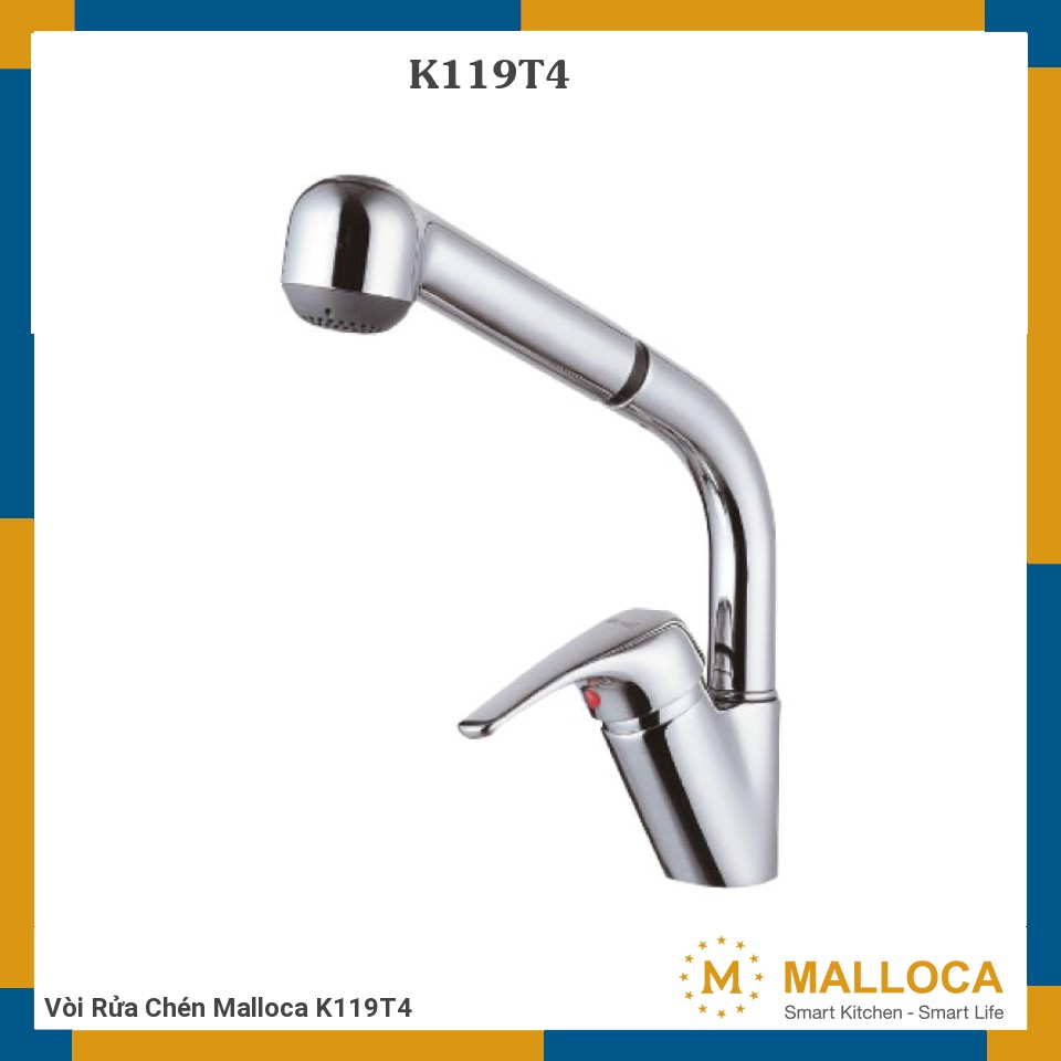 Vòi Rửa Chén Malloca K119T4